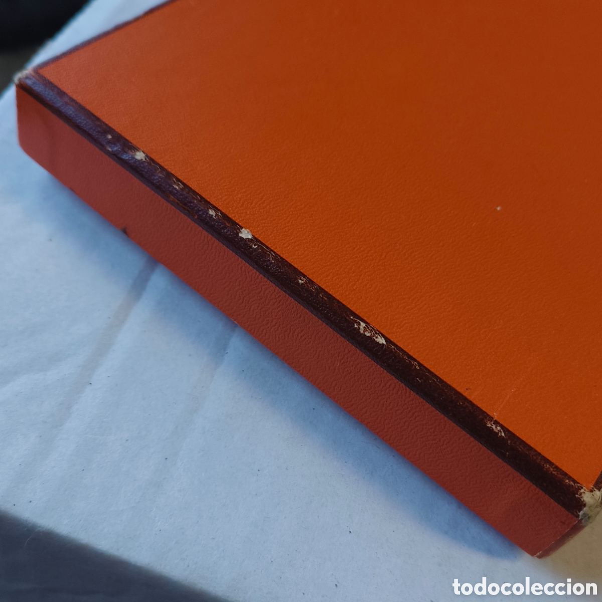 Cajas y cajitas met&aacute;licas: Caja/estuche HERMES en carton&eacute;. - Foto 3