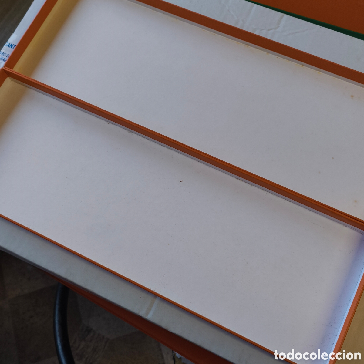 Cajas y cajitas met&aacute;licas: Caja/estuche HERMES en carton&eacute;. - Foto 6