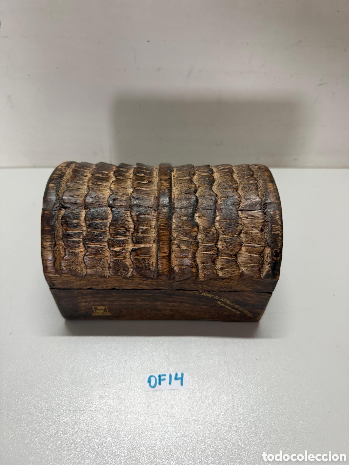 Cajas y cajitas met&aacute;licas: Caja de madera vintage - Foto 1