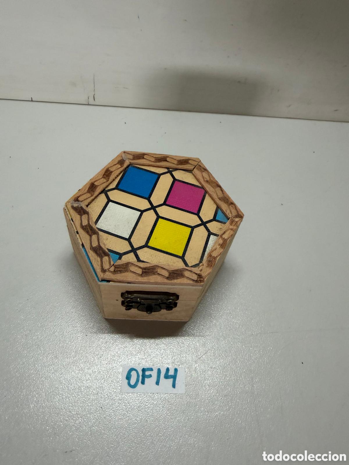 Cajas y cajitas met&aacute;licas: Caja de madera vintage - Foto 1