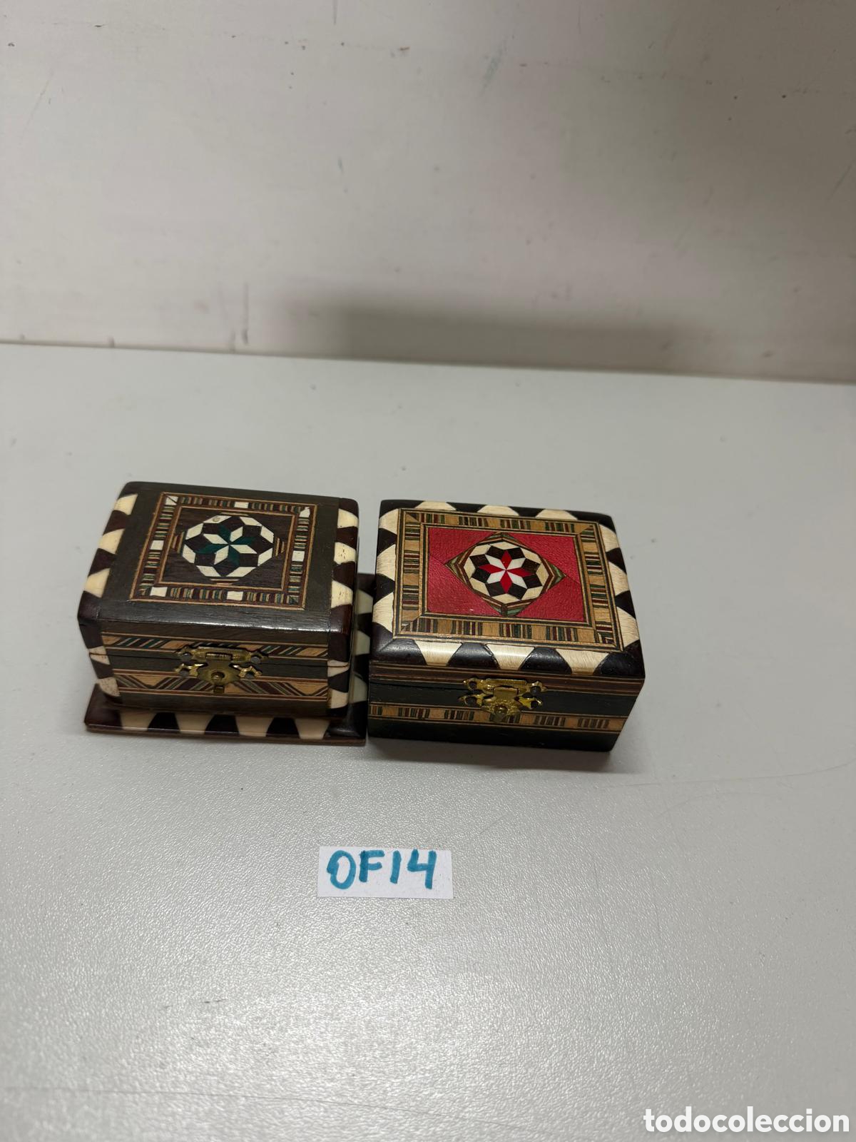 Cajas y cajitas met&aacute;licas: Caja de madera vintage - Foto 1