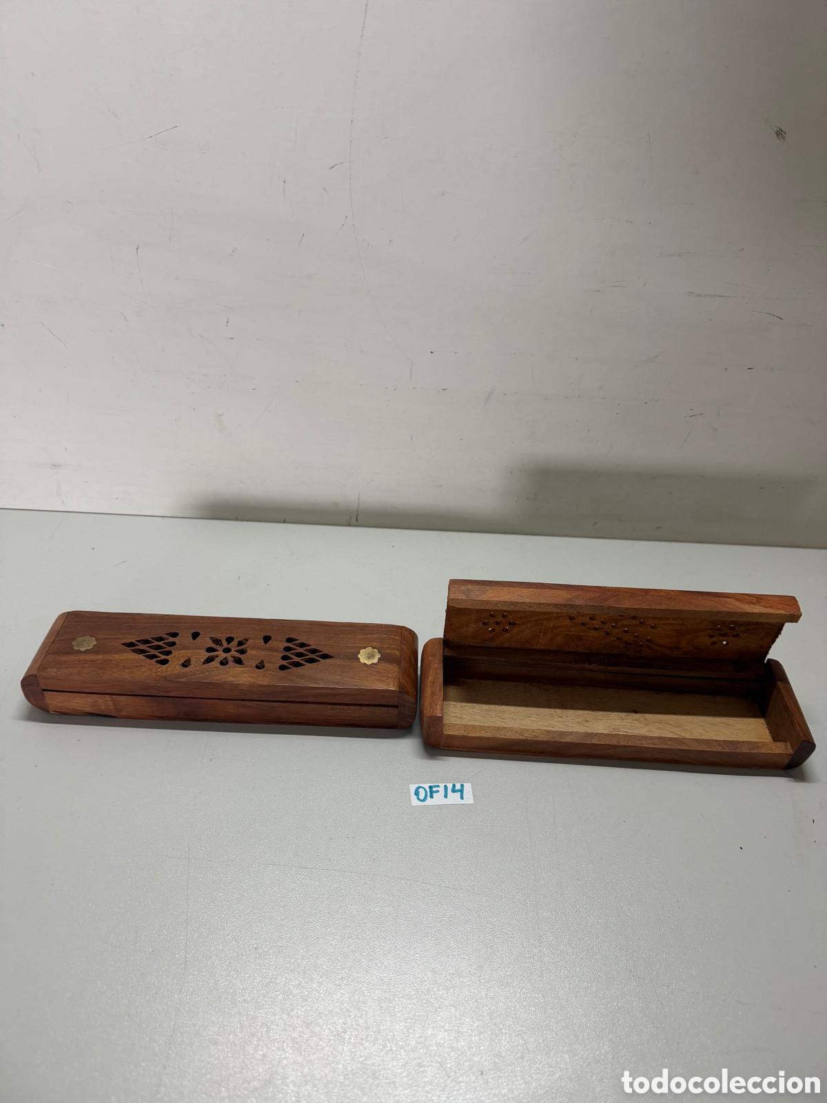 Cajas y cajitas met&aacute;licas: Caja de madera vintage - Foto 1