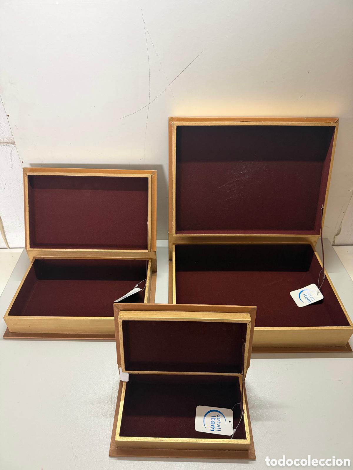 Cajas y cajitas met&aacute;licas: Caja de madera vintage - Foto 1