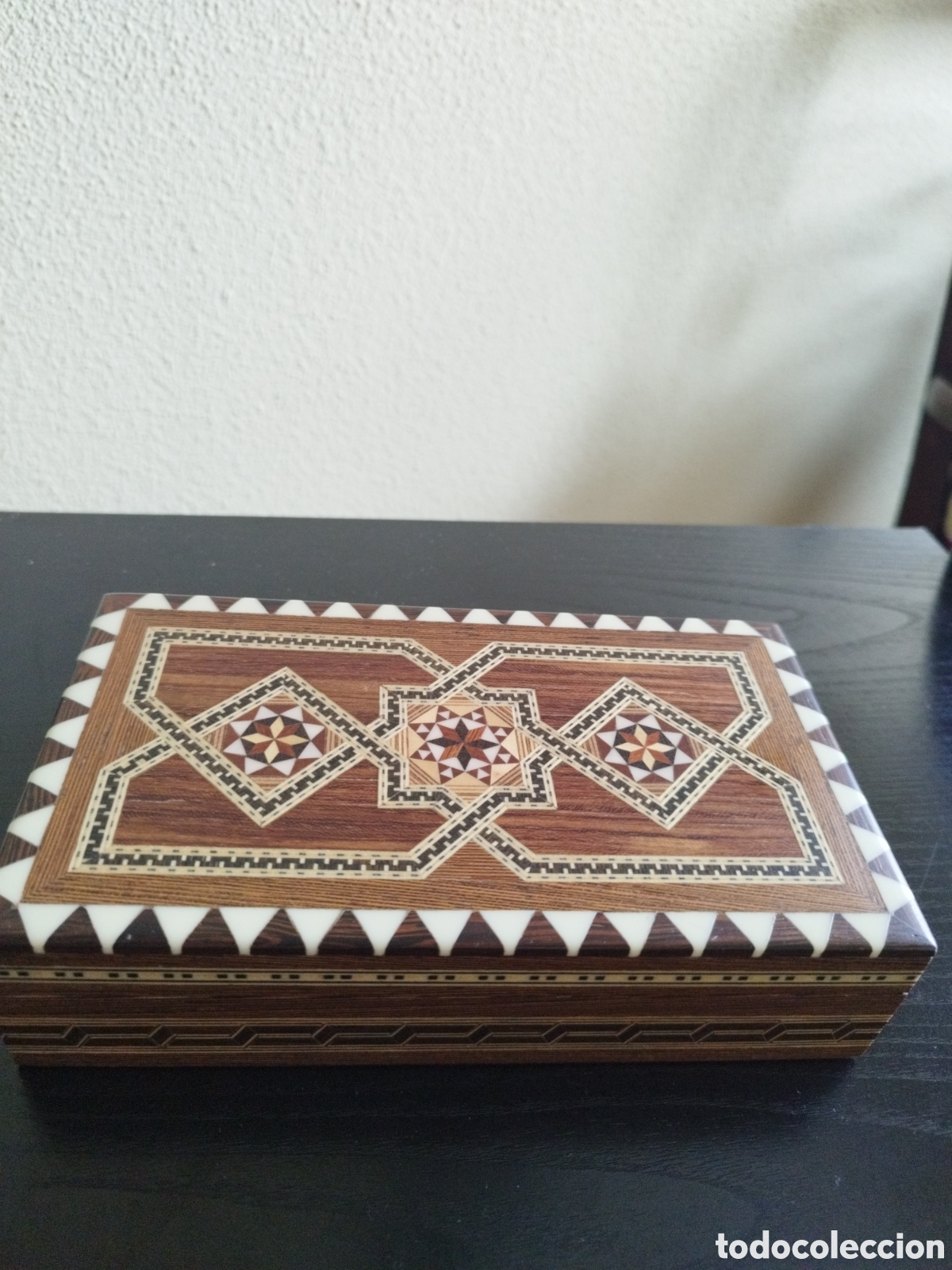 Cajas y cajitas met&aacute;licas: Caja taracea granadina - Foto 1