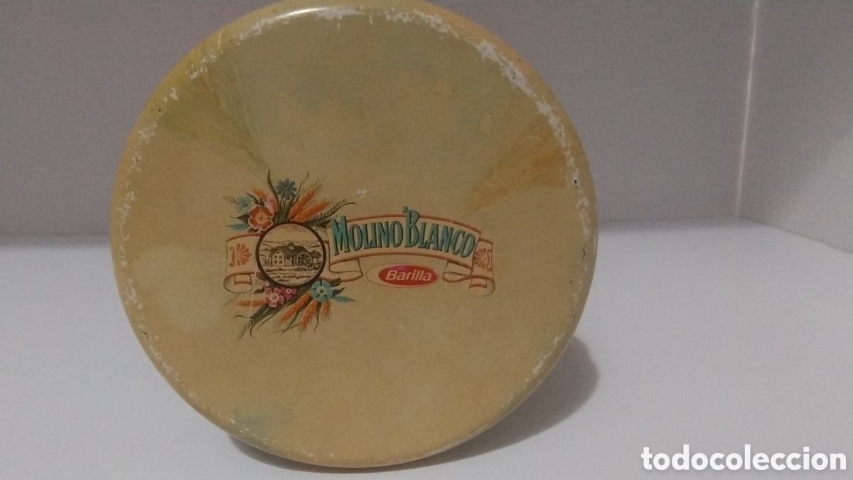 Cajas y cajitas met&aacute;licas: Lata de galletas de molino blanco - Foto 3