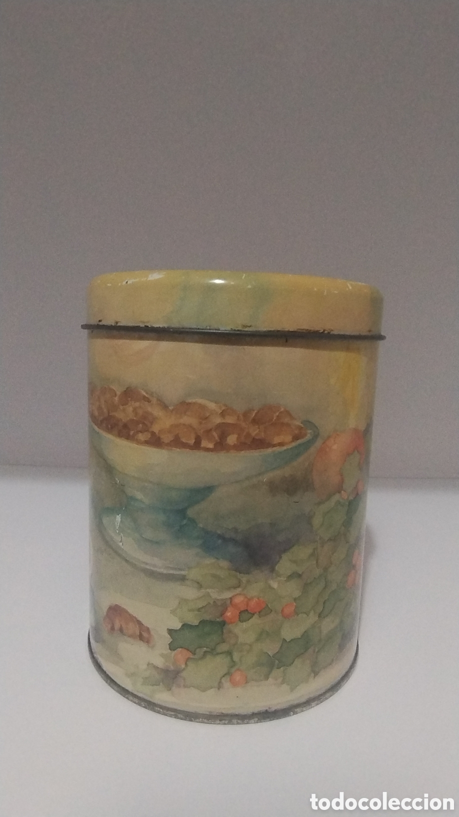 Cajas y cajitas met&aacute;licas: Lata de galletas de molino blanco