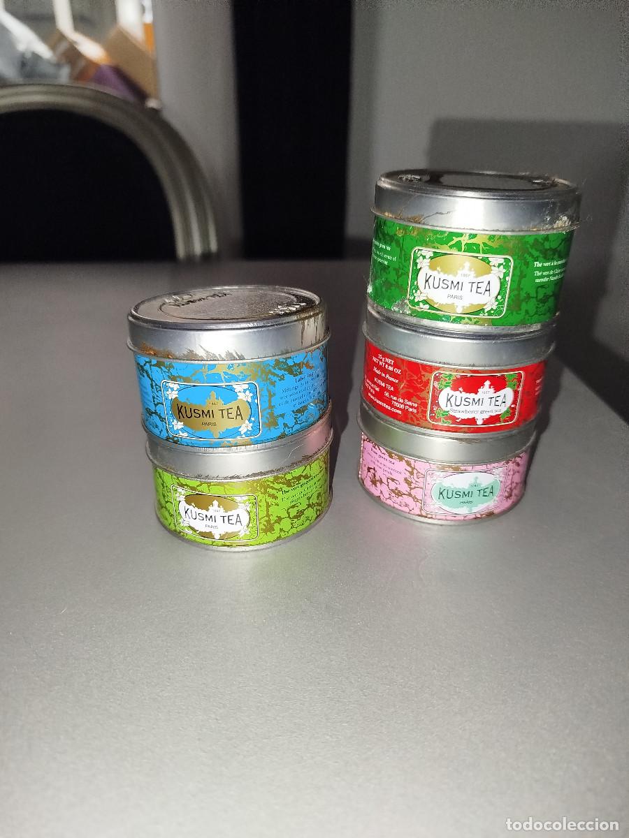 Cajas y cajitas met&aacute;licas: Latas metal Kusmi Tea