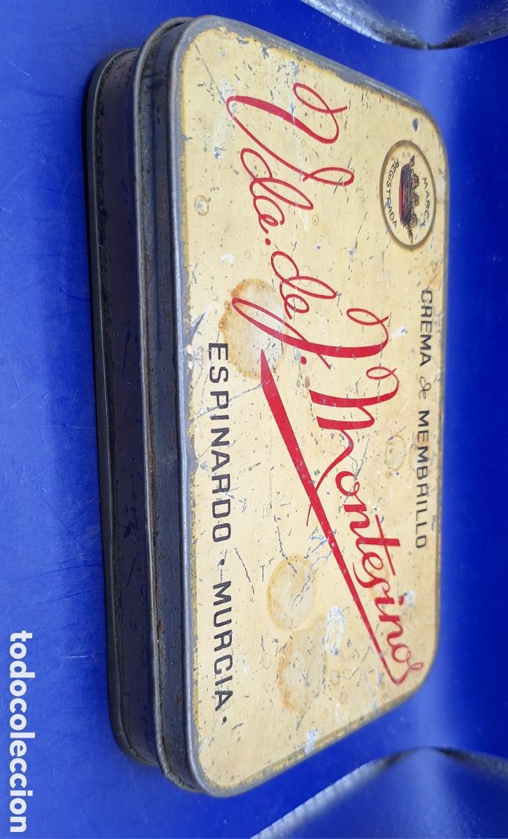 Casse e cassette metalliche: Caja Met&aacute;lica Crema de Membrillo Viuda de J.Montesinos - Espinardo - Murcia -