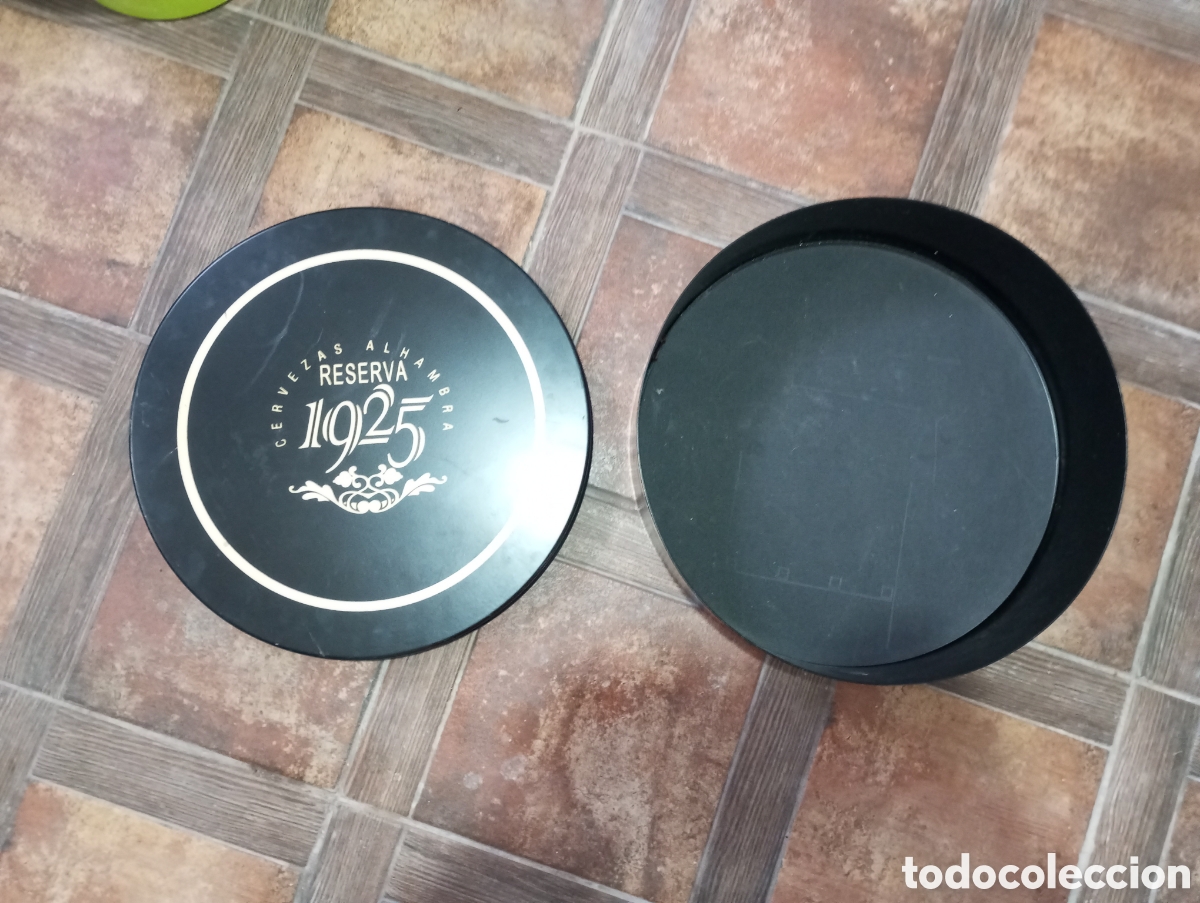 Cajas y cajitas met&aacute;licas: Estuche met&aacute;lico Cerveza Alhambra 1925