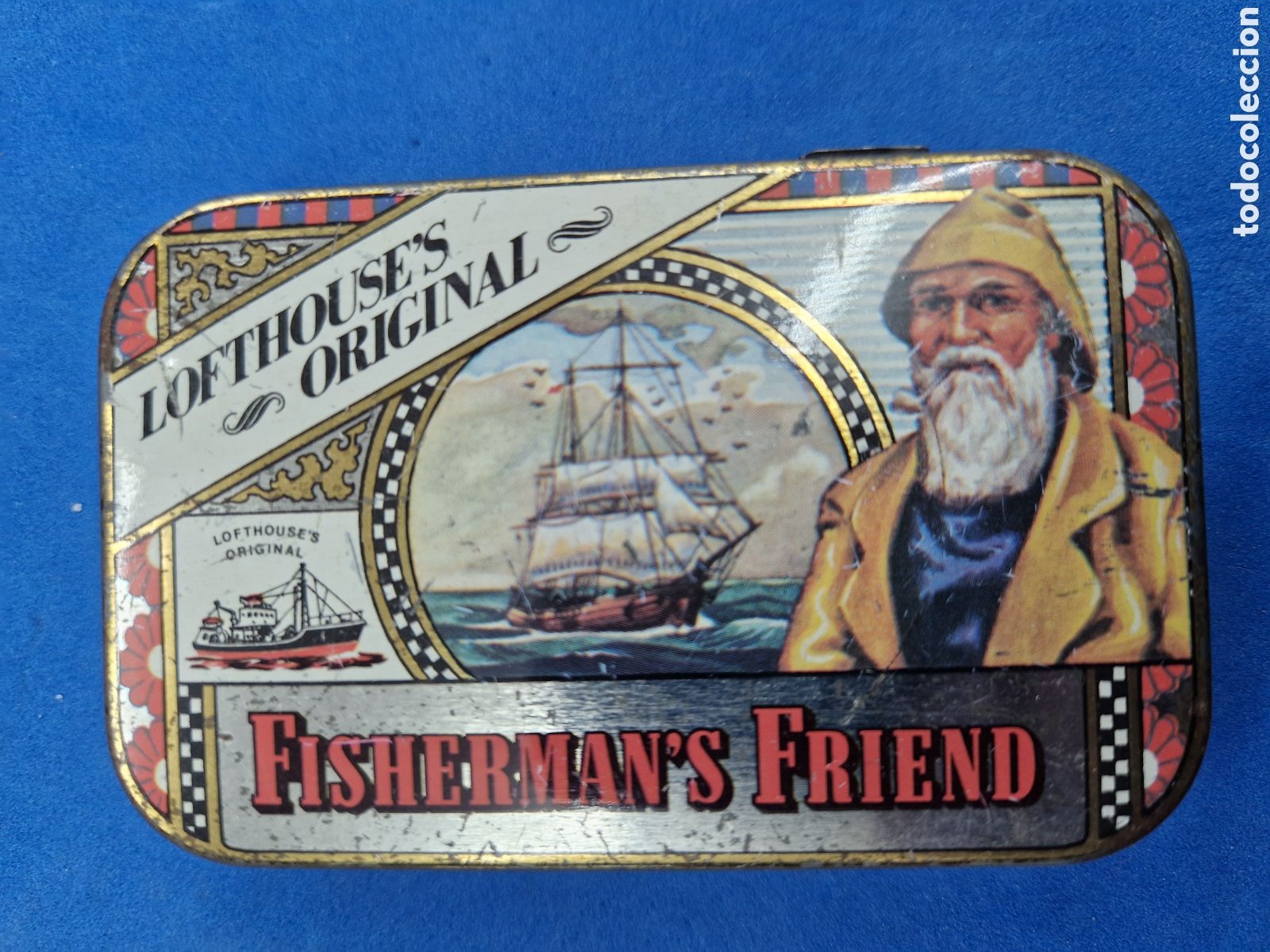 Boxes and metal boxes: Fisherman's friendo caja de caramelos a&ntilde;os 1990