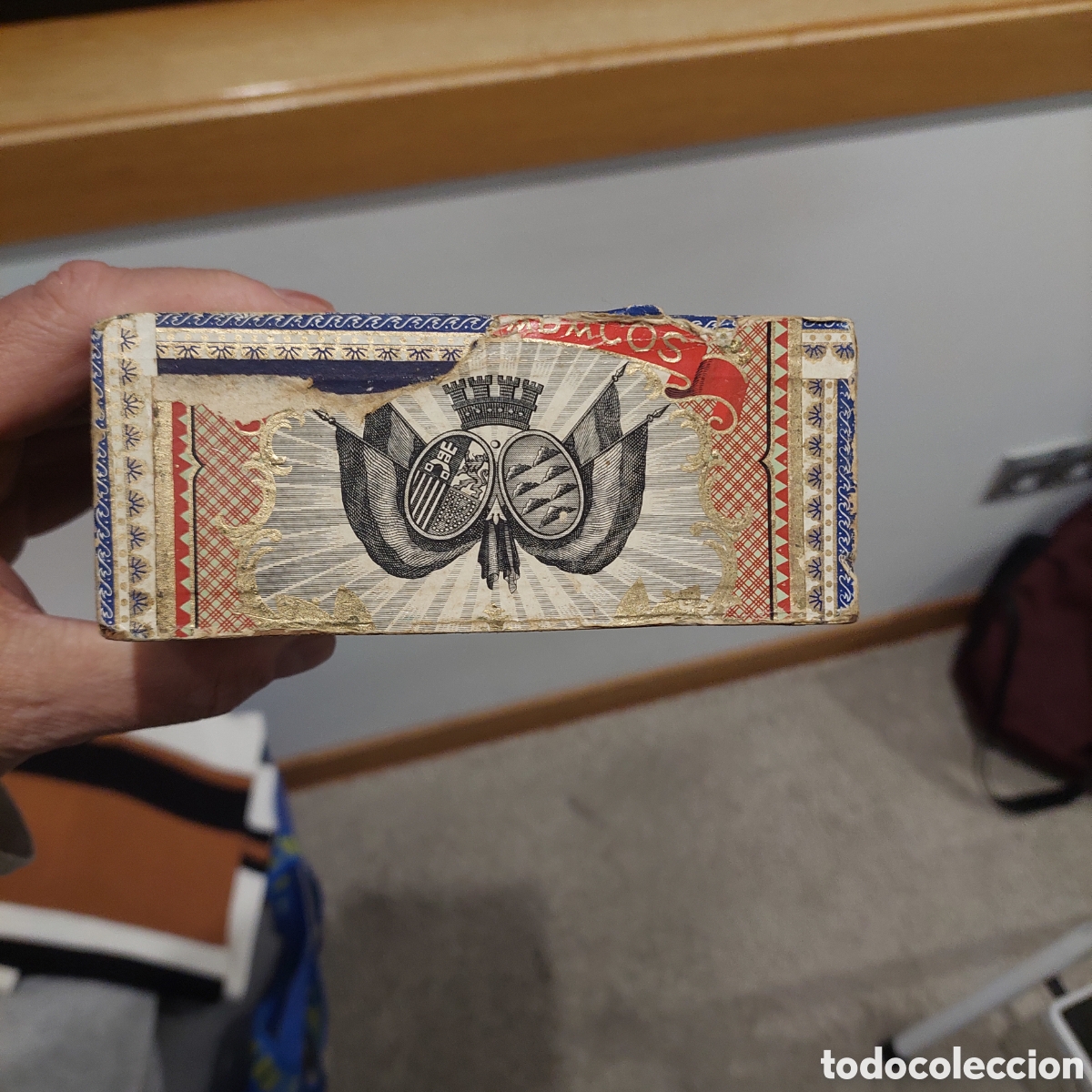 Cajas y cajitas met&aacute;licas: Caja de puros Labores. - Foto 5