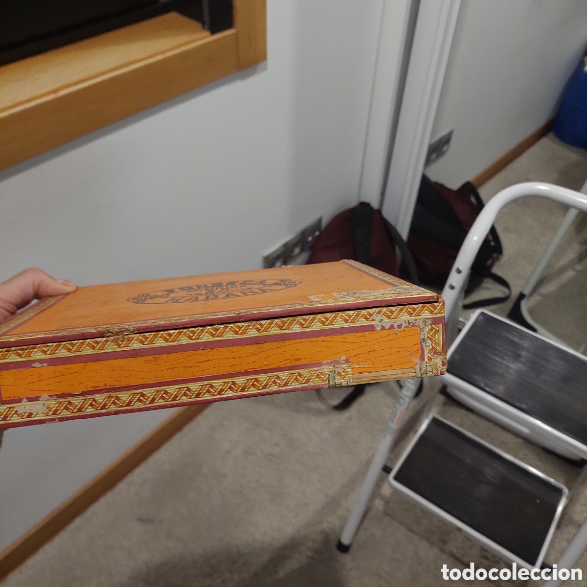 Cajas y cajitas met&aacute;licas: Caja de puros Fonseca. - Foto 2