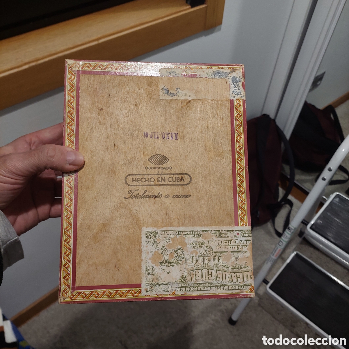 Cajas y cajitas met&aacute;licas: Caja de puros Fonseca. - Foto 4