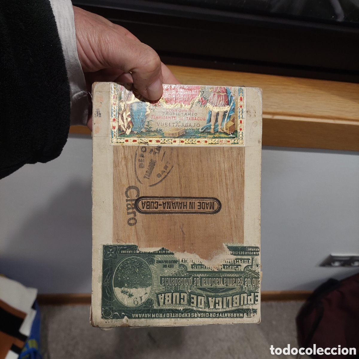 Cajas y cajitas met&aacute;licas: Caja puros Jose Gener - Foto 3