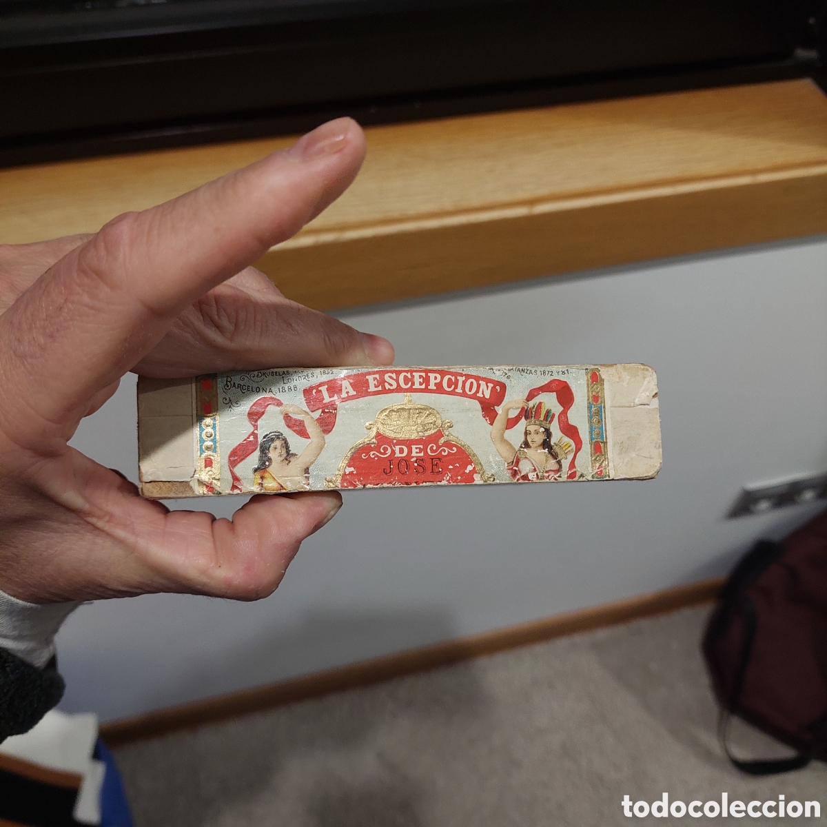 Cajas y cajitas met&aacute;licas: Caja puros Jose Gener - Foto 4