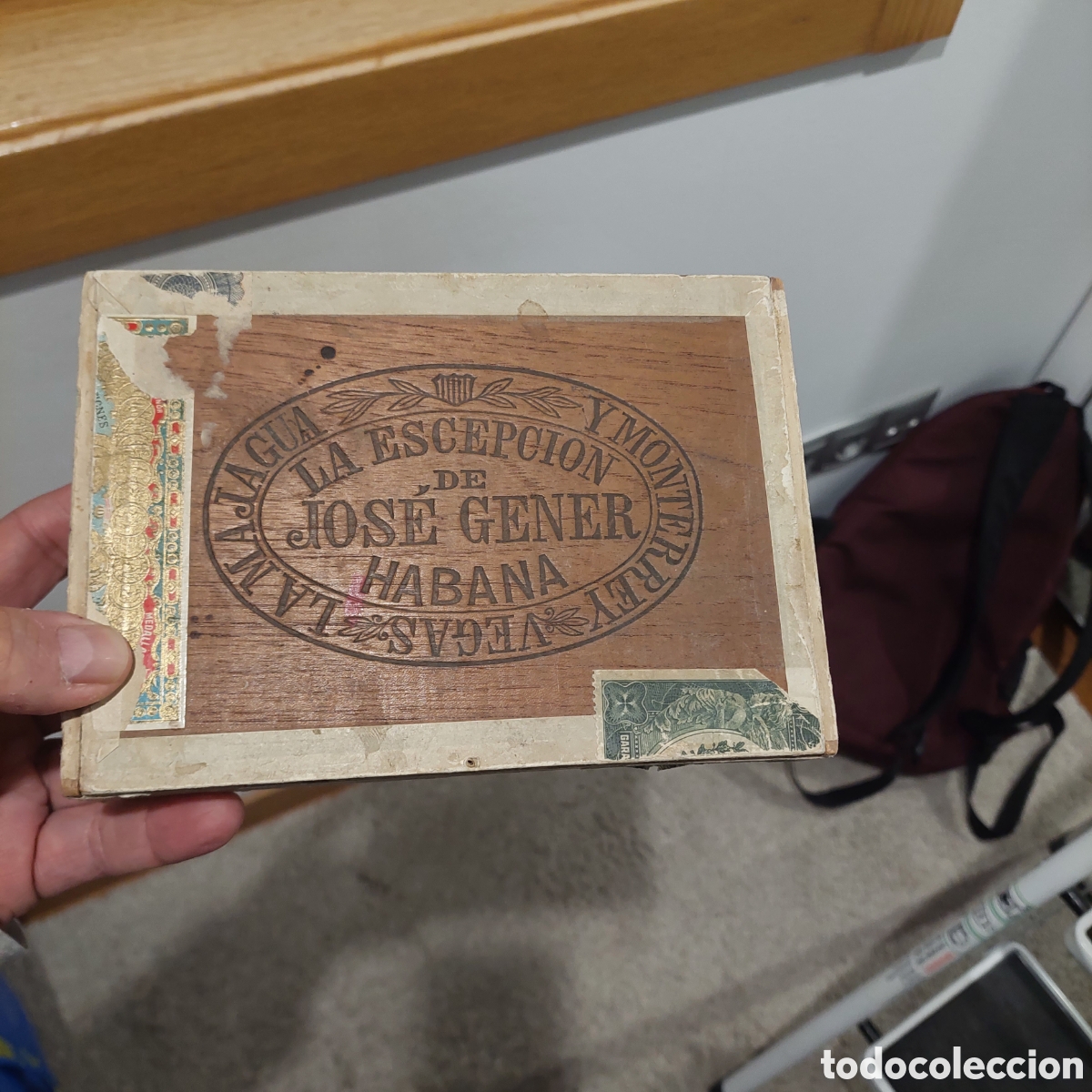 Cajas y cajitas met&aacute;licas: Caja puros Jose Gener - Foto 1