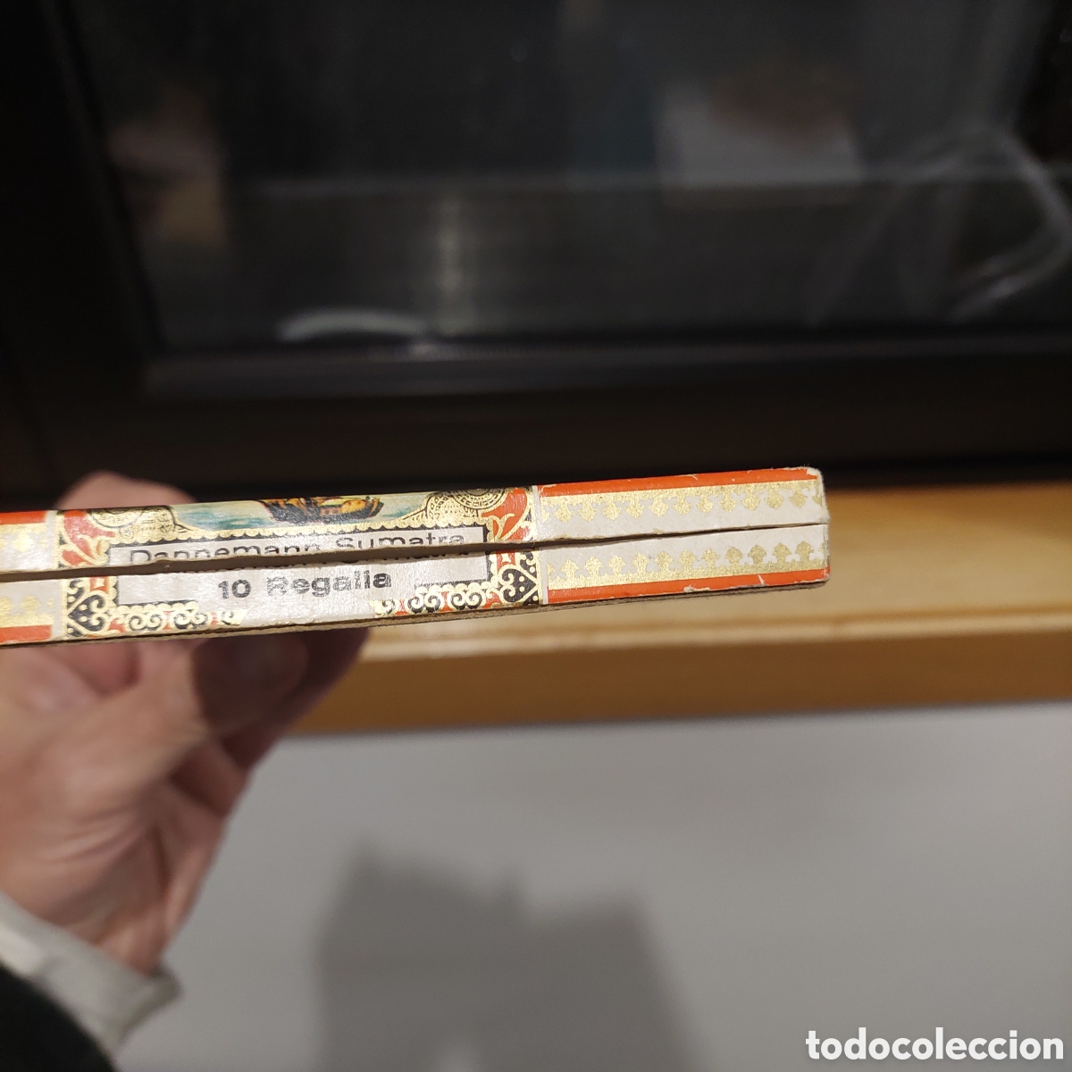 Cajas y cajitas met&aacute;licas: Caja de puros Danneman. - Foto 3