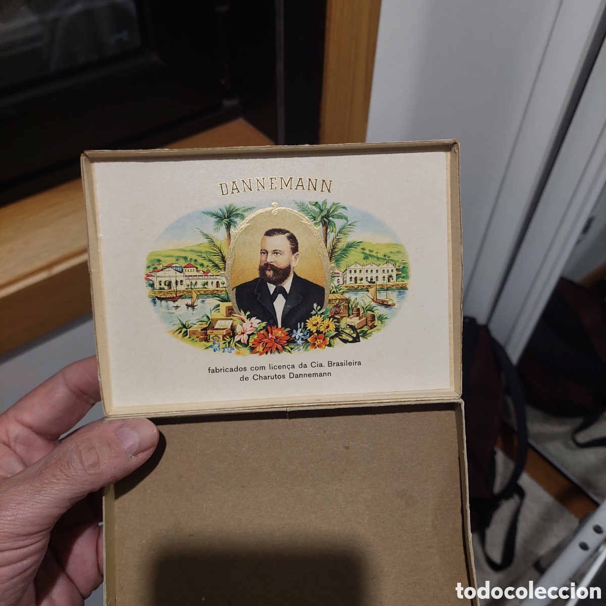 Cajas y cajitas met&aacute;licas: Caja de puros Danneman. - Foto 6