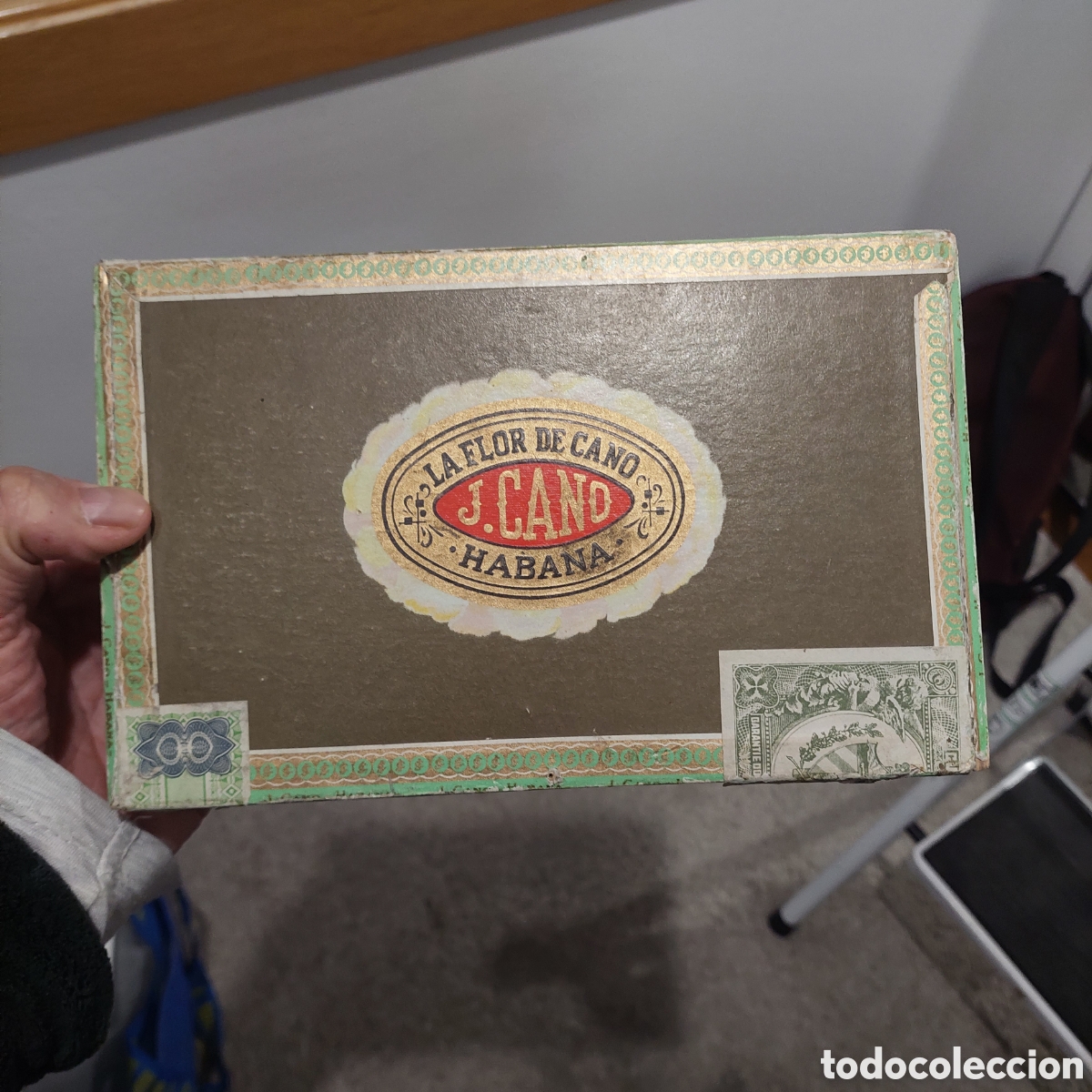 Cajas y cajitas met&aacute;licas: Caja de puros J. Cano - Foto 1