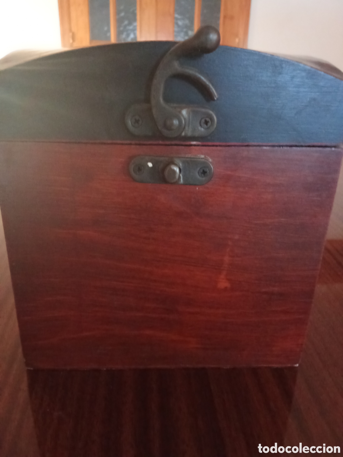 Cajas y cajitas met&aacute;licas: Caja decorativa estilo oriental. - Foto 3