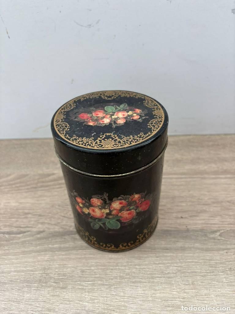 Cajas y cajitas met&aacute;licas: LATA INGLESA VINTAGE - Foto 1