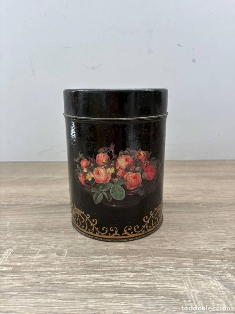 Cajas y cajitas met&aacute;licas: LATA INGLESA VINTAGE - Foto 2