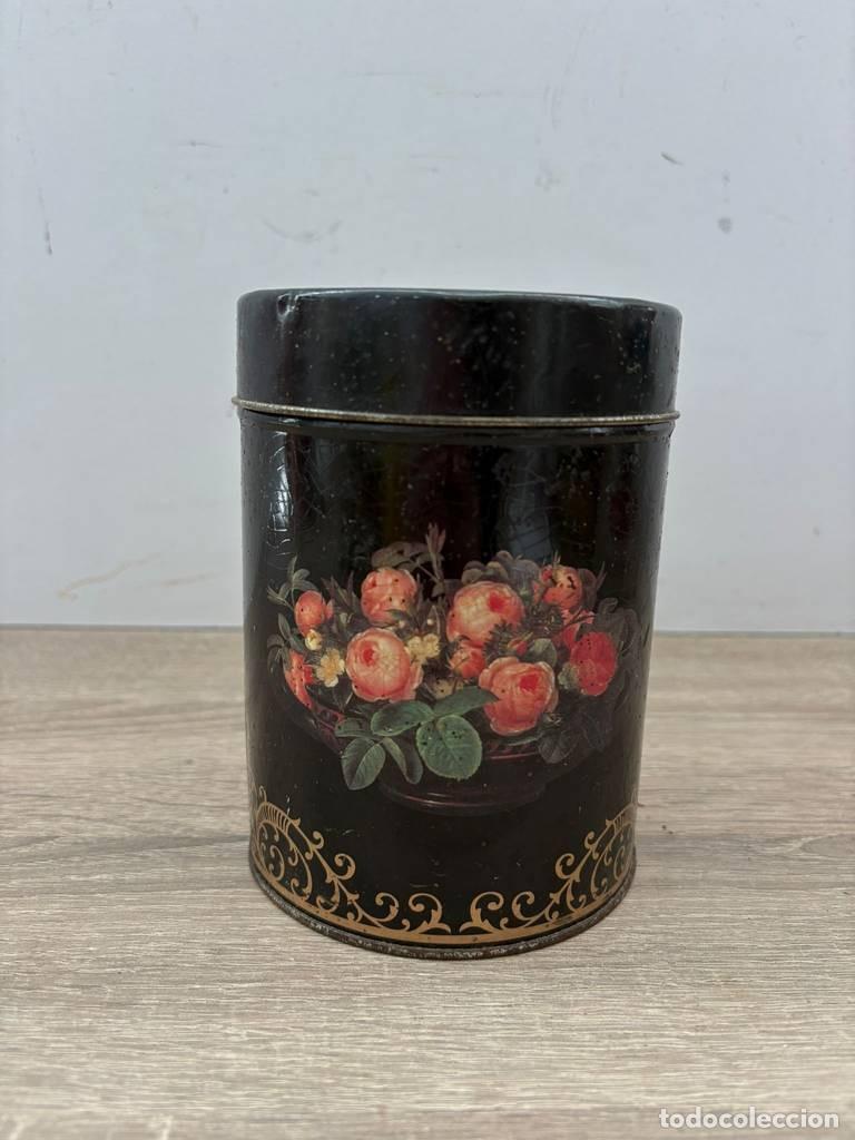 Cajas y cajitas met&aacute;licas: LATA INGLESA VINTAGE - Foto 3