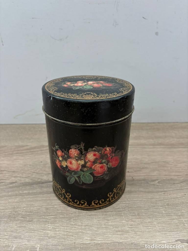 Cajas y cajitas met&aacute;licas: LATA INGLESA VINTAGE - Foto 4