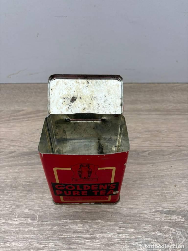 Cajas y cajitas met&aacute;licas: LATA GOLDEN&rsquo;S PURE TEA - Foto 4