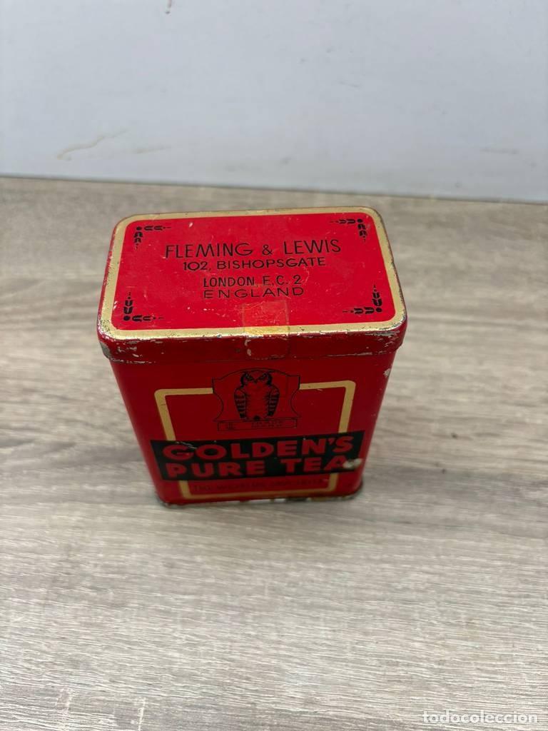 Cajas y cajitas met&aacute;licas: LATA GOLDEN&rsquo;S PURE TEA - Foto 6