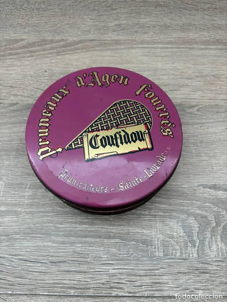 Cajas y cajitas met&aacute;licas: LATA VINTAGE COFIDOU - Foto 1