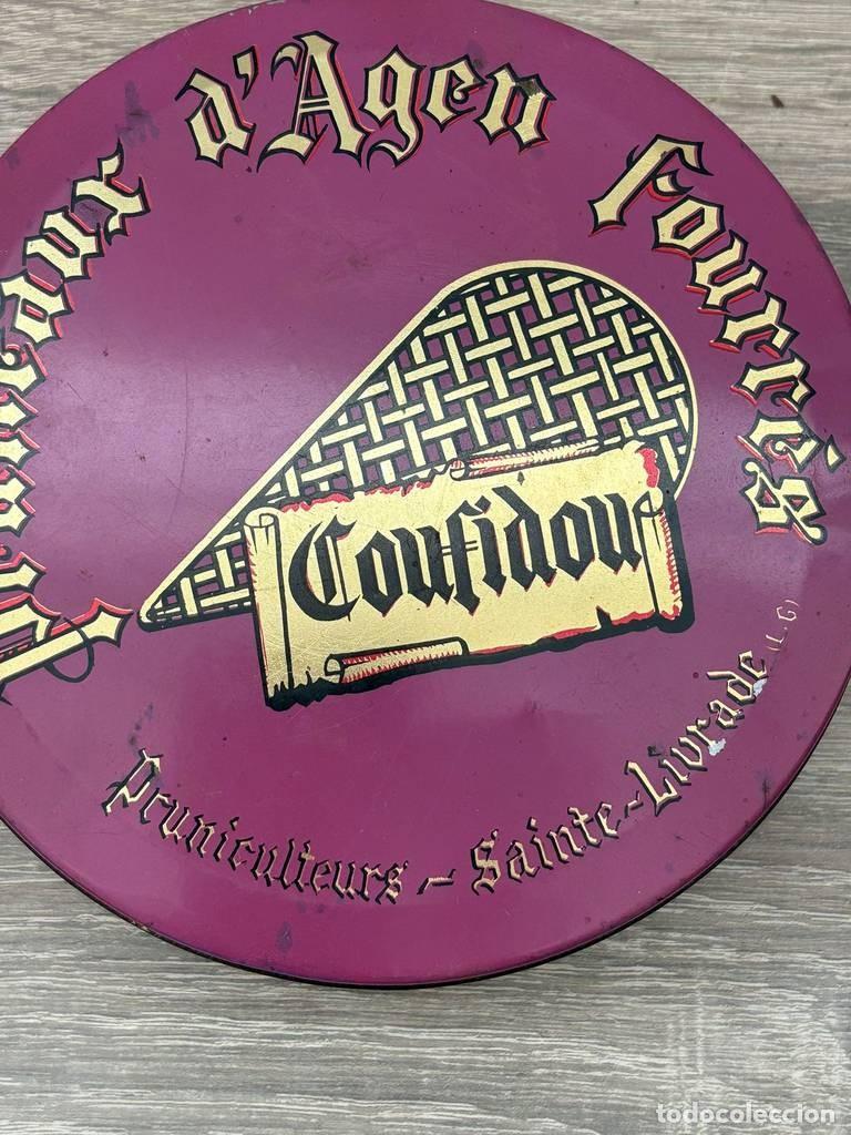 Cajas y cajitas met&aacute;licas: LATA VINTAGE COFIDOU - Foto 3