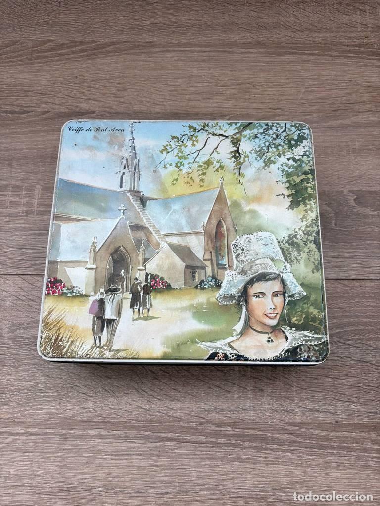 Cajas y cajitas met&aacute;licas: LATA DE COIFFE DE PONT AVEN - Foto 2
