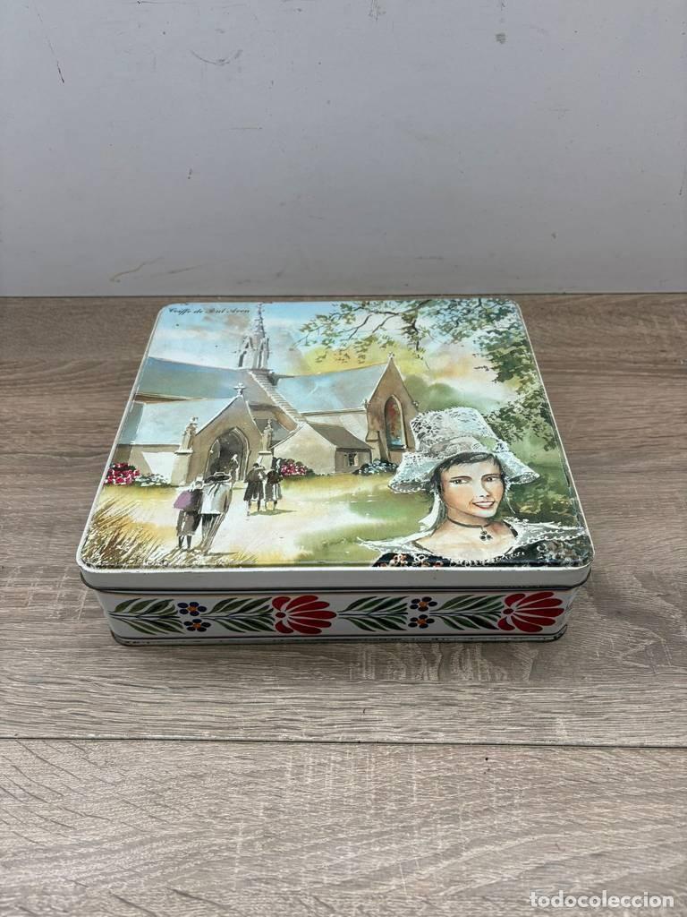 Cajas y cajitas met&aacute;licas: LATA DE COIFFE DE PONT AVEN - Foto 3