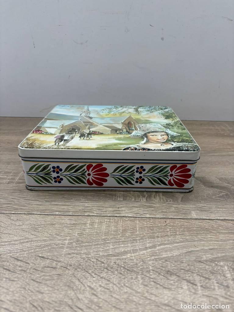 Cajas y cajitas met&aacute;licas: LATA DE COIFFE DE PONT AVEN - Foto 4