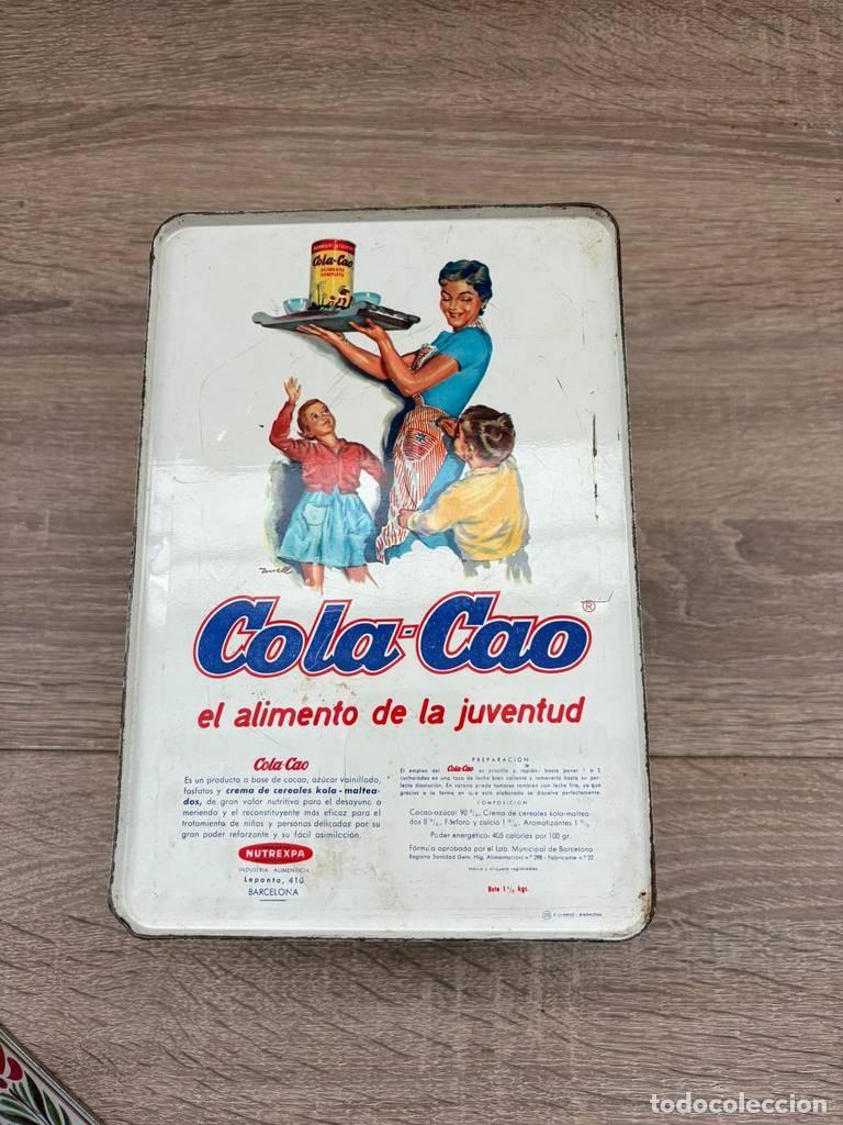 Cajas y cajitas met&aacute;licas: LATA DE COLACAO..... - Foto 1