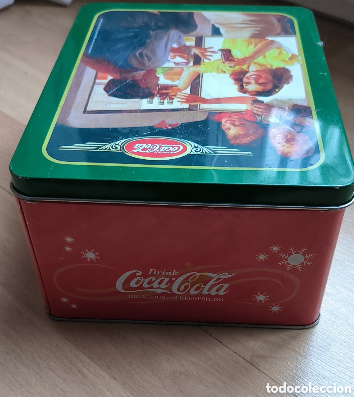 Cajas y cajitas met&aacute;licas: Caja de metal Coca-Cola - Foto 2