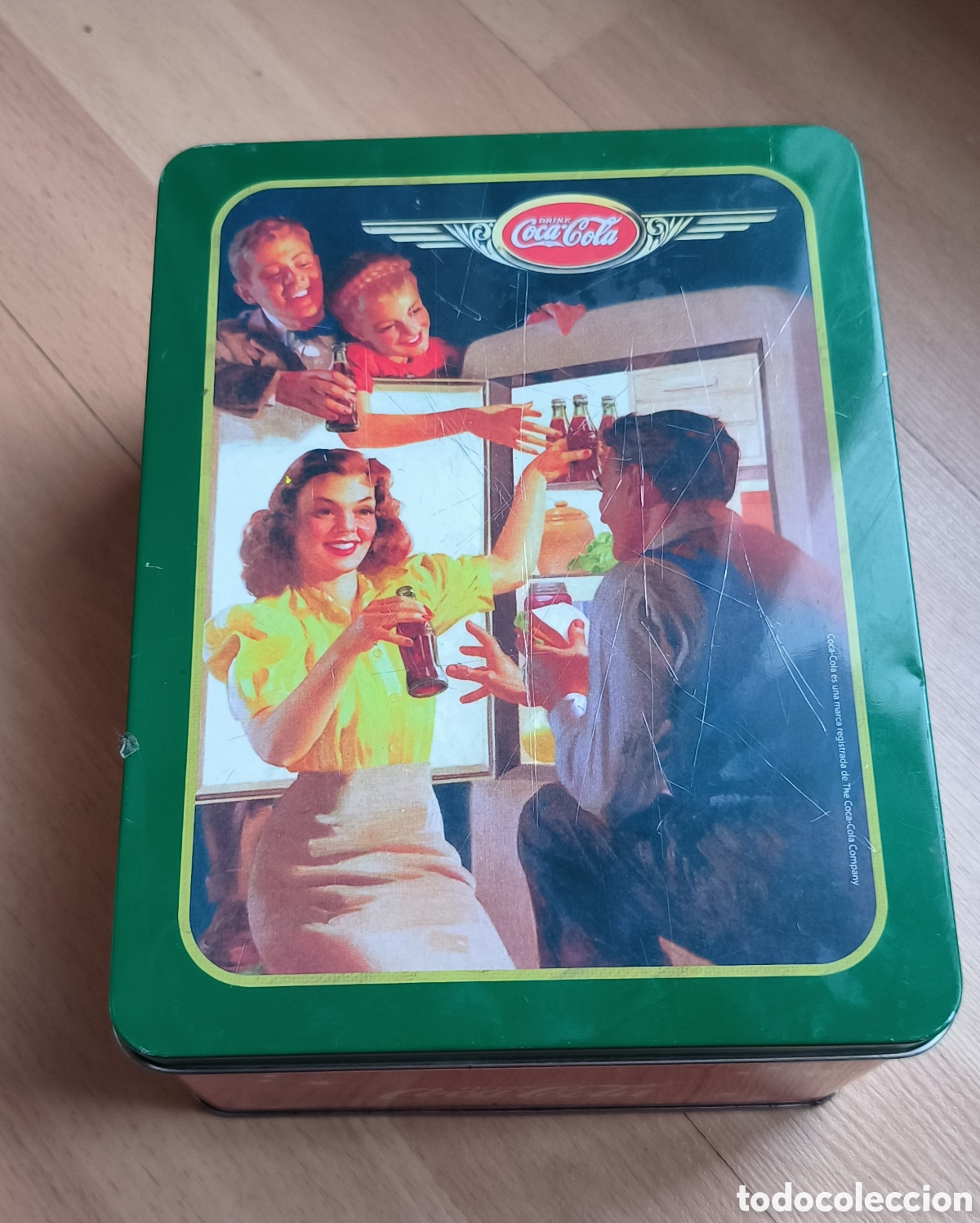Cajas y cajitas met&aacute;licas: Caja de metal Coca-Cola - Foto 1