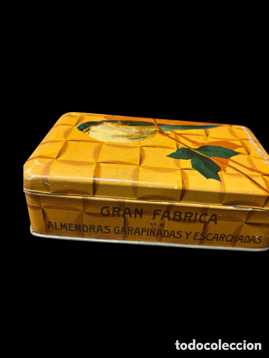 Cajas y cajitas met&aacute;licas: Caja hojadelata pintada - Foto 2