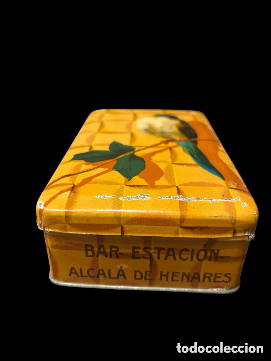 Cajas y cajitas met&aacute;licas: Caja hojadelata pintada - Foto 3