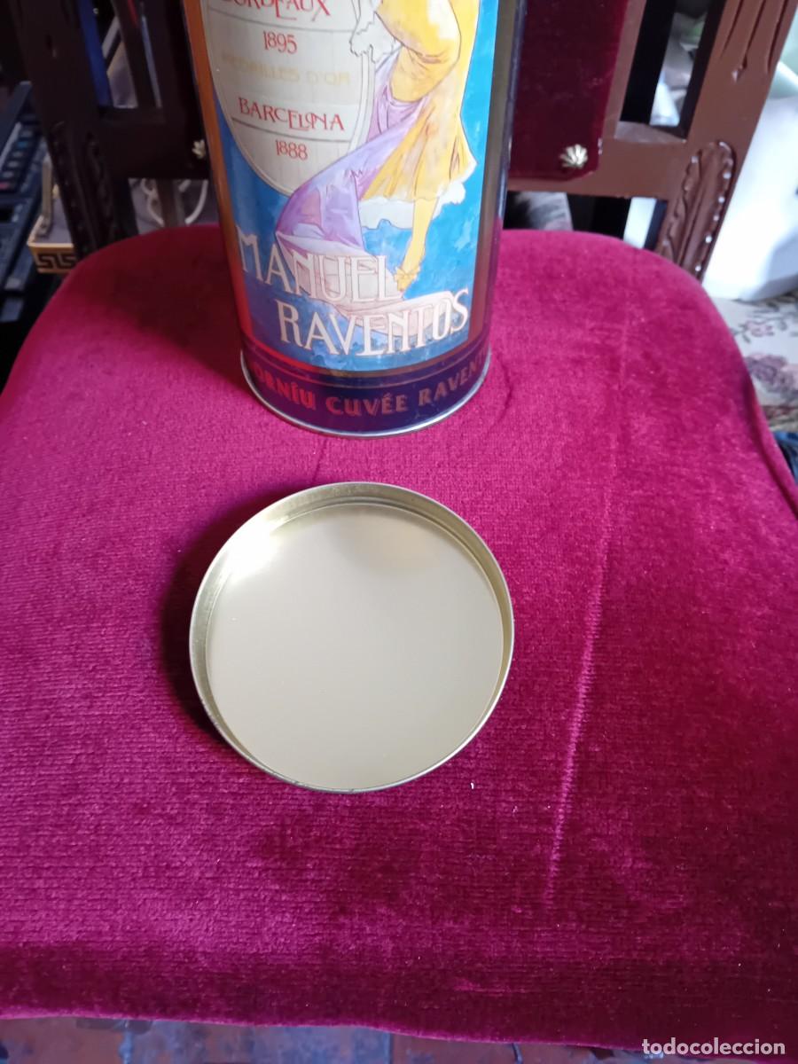Cajas y cajitas met&aacute;licas: Caja de lata Codorn&iacute;u Cuvee Raventos - Foto 4