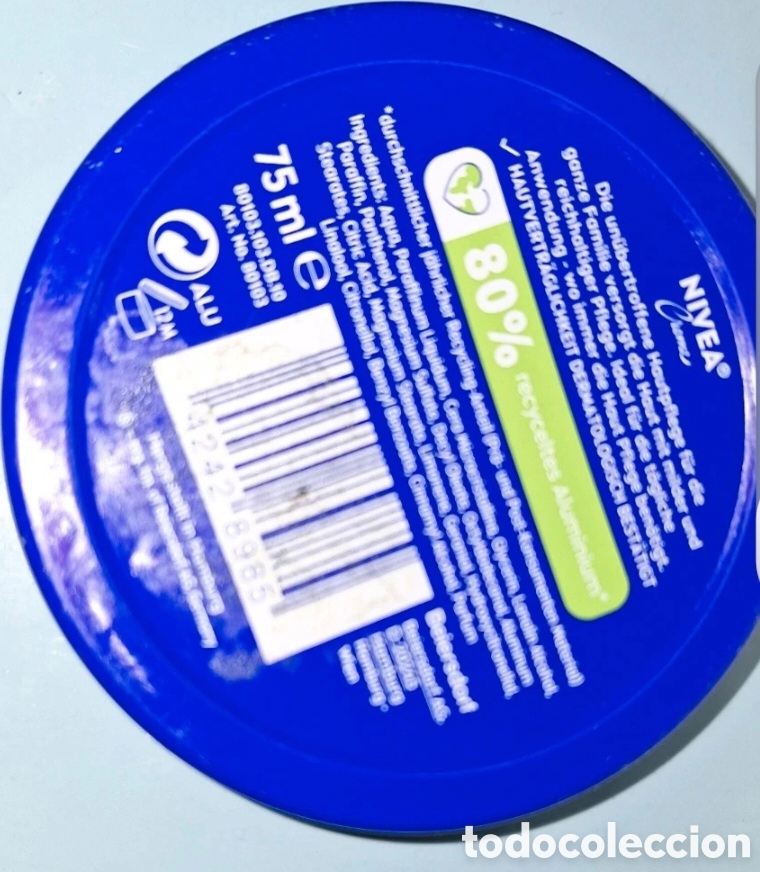 Cajas y cajitas met&aacute;licas: Lata Nivea Edici&oacute;n limitada 1967 - Foto 3