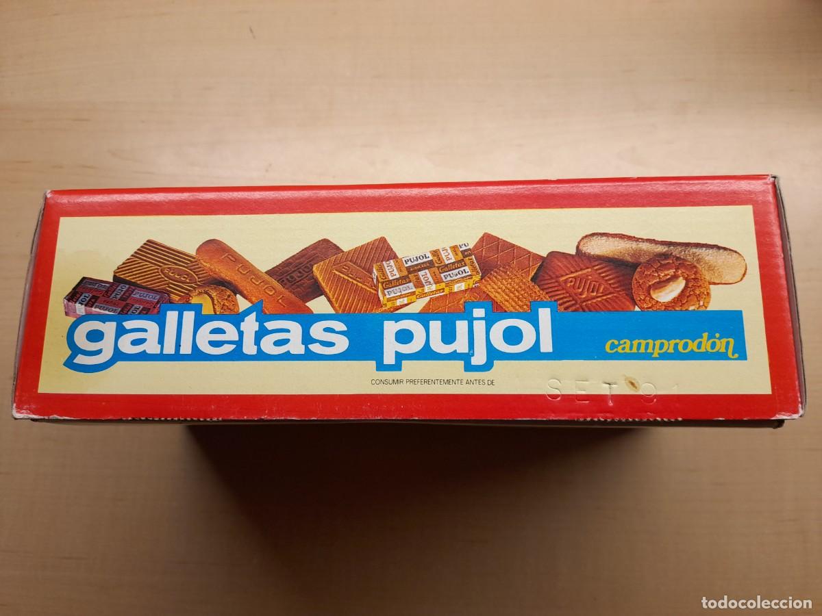 Cajas y cajitas met&aacute;licas: CAJA GALLETAS PUJOL (1991) - Foto 2