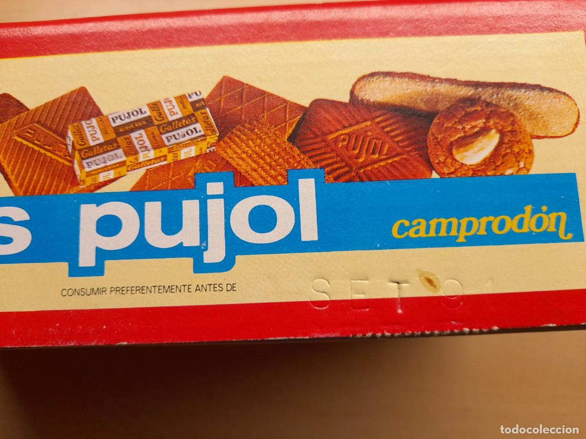 Cajas y cajitas met&aacute;licas: CAJA GALLETAS PUJOL (1991) - Foto 3