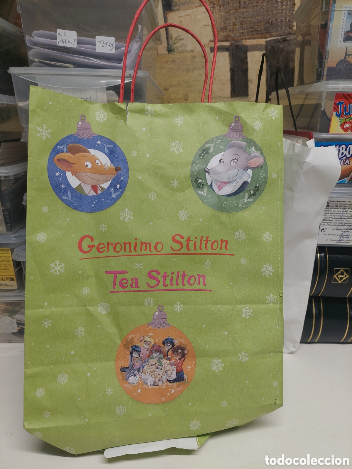 Cajas y cajitas met&aacute;licas: BOLSA GERONIMO ESTITTON TEA STITTON ANNA KADABRA - Foto 1