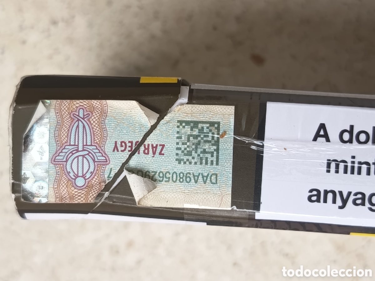 Cajas y cajitas met&aacute;licas: Cajetilla de tabaco Vac&iacute;a Hungr&iacute;a - Foto 4
