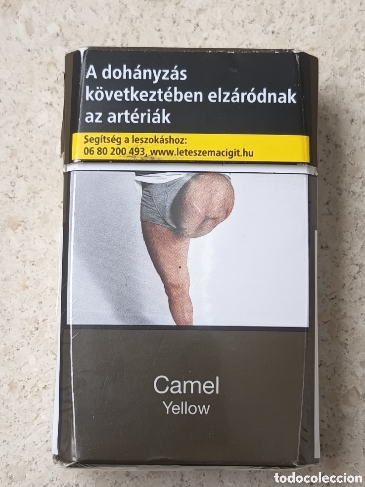 Cajas y cajitas met&aacute;licas: Cajetilla de tabaco Vac&iacute;a Hungr&iacute;a - Foto 1