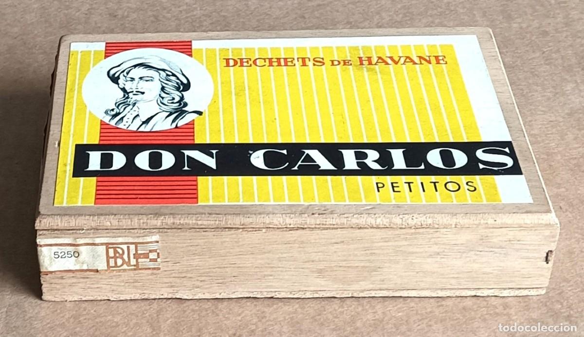 Cajas y cajitas met&aacute;licas: Caja de madera don Carlos Petitos - Foto 1