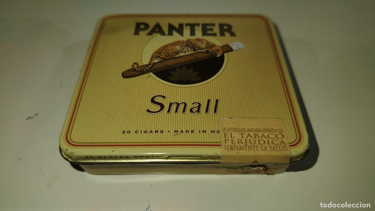 Cajas y cajitas met&aacute;licas: CAJA DE CIGARROS PANTER small - Foto 1