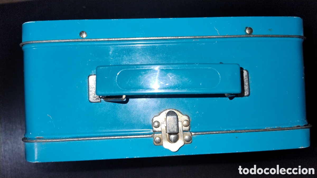 Cajas y cajitas met&aacute;licas: Caja met&aacute;lica lonchera de nitend&ouml;gs - Foto 3